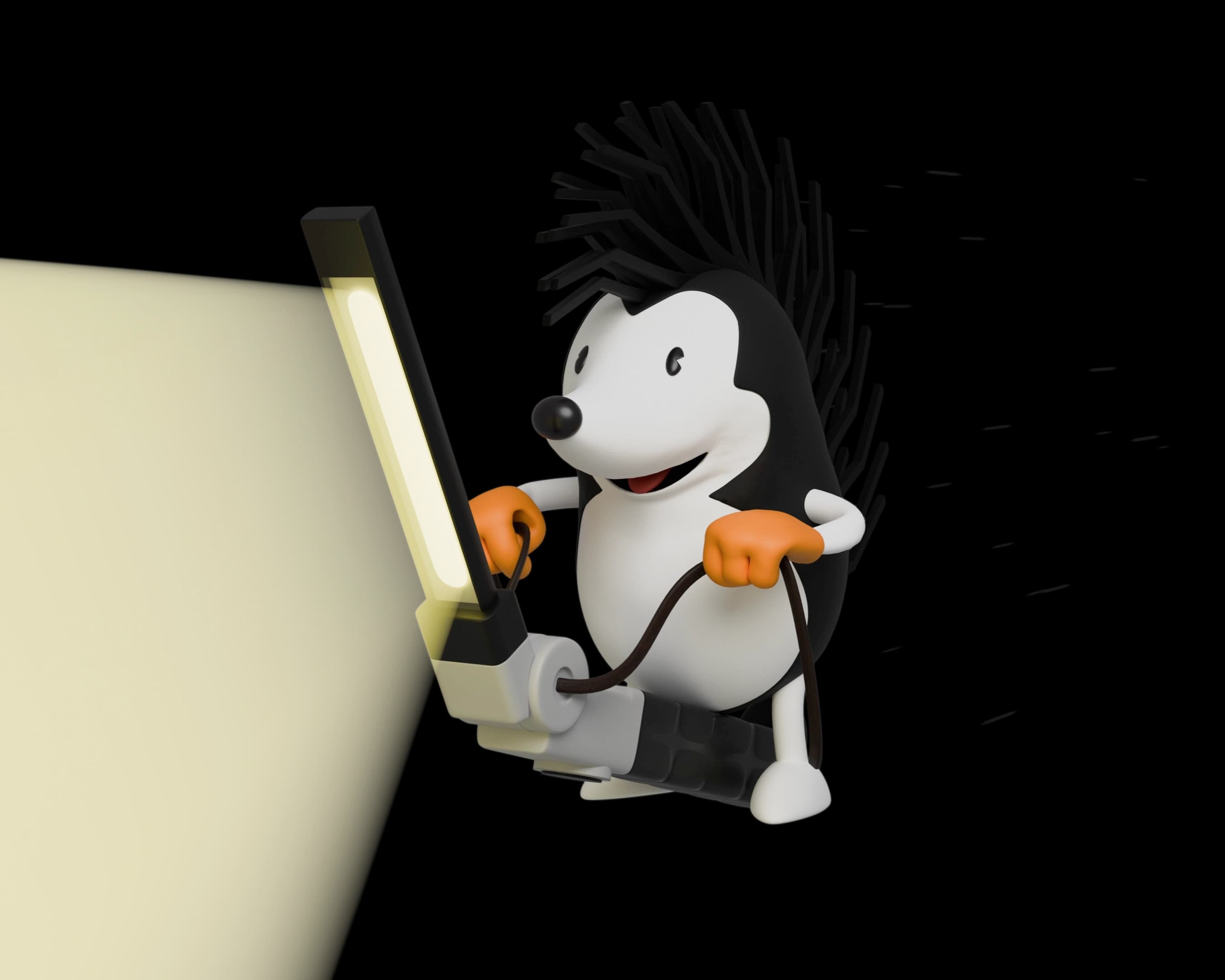 Kunzer Arbeitslampen mit Igel Eddy